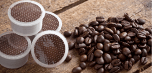 Kaffebohne Pads