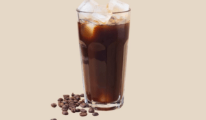 Eiskaffee geschuettelt